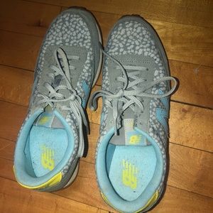 Printed new balance sneakers